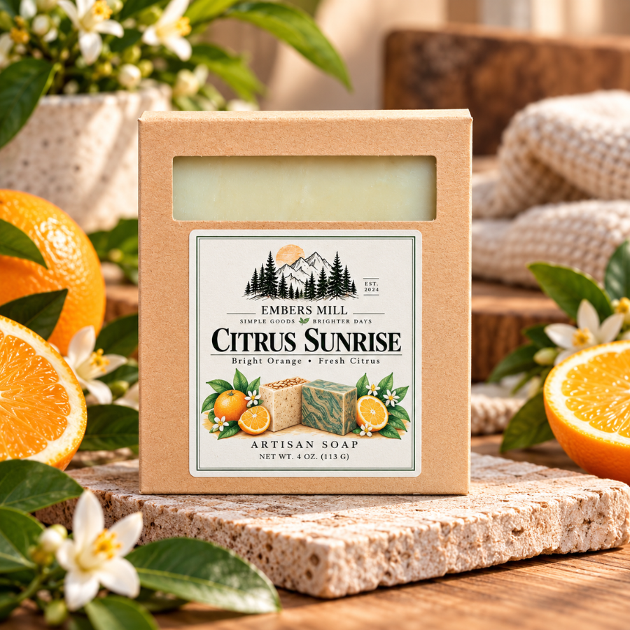Citrus Sunrise Artisan Soap