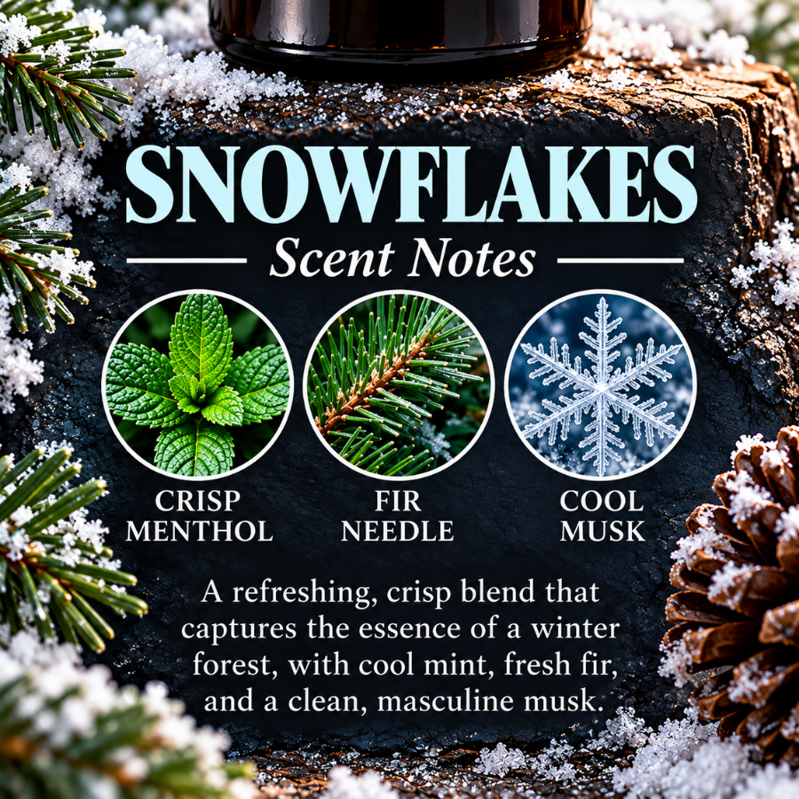 Snowflakes Beard Oil