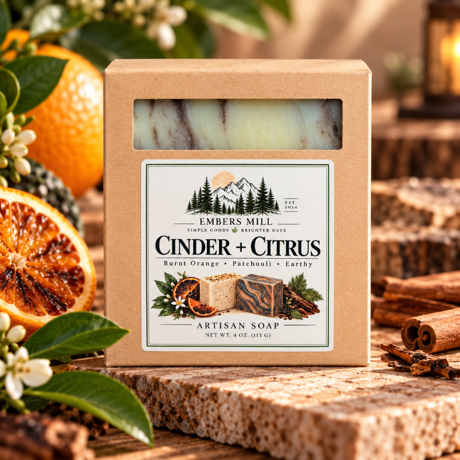 Cinder + Citrus Artisan Soap