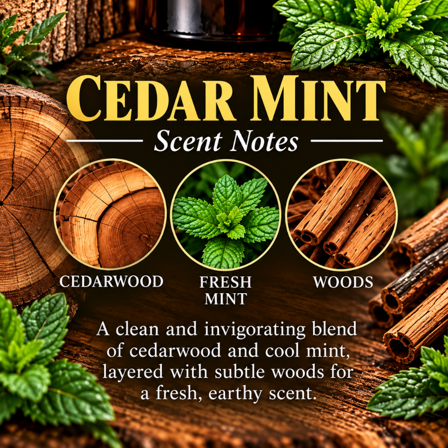 Cedar Mint Beard Oil
