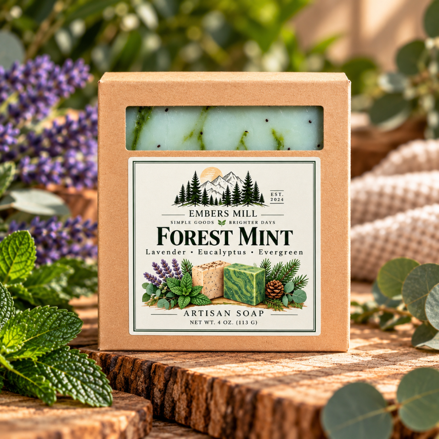 Forest Mint Artisan Soap
