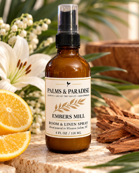 Palms & Paradise Room & Linen Mist