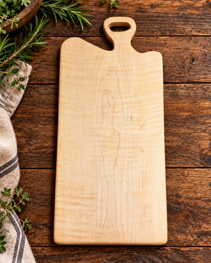 Curly Maple Charcuterie Board 2